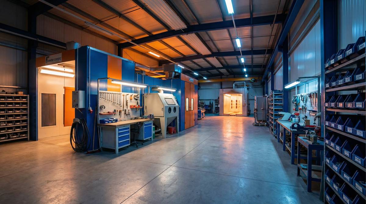 Équipe DinaEpoxy — Atelier de traitement de surface